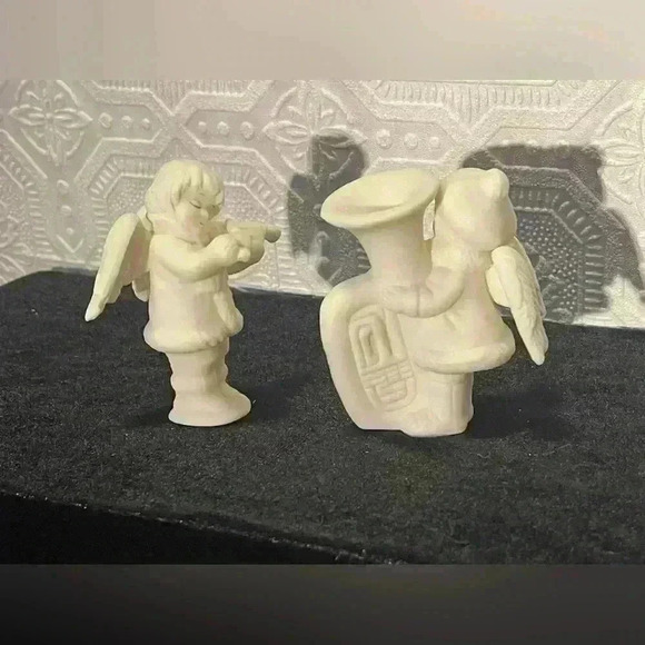 Vintage RUSS  Christmas Porcelain Angels - Picture 4 of 11